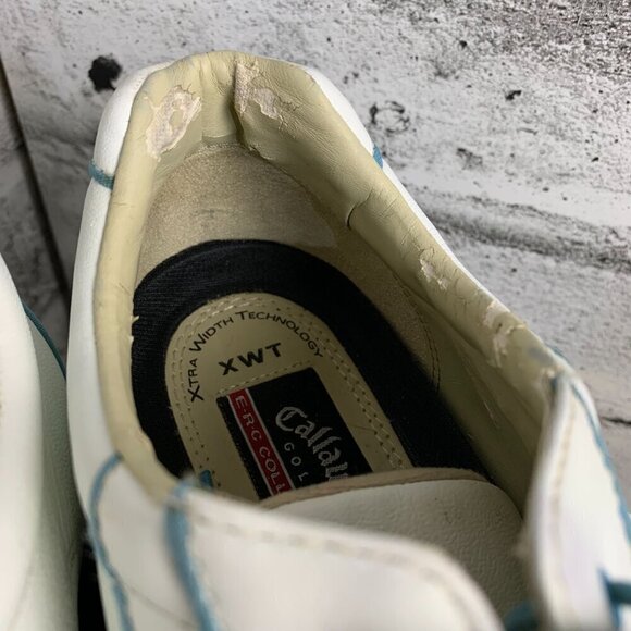 Callaway Golf E-R-C Collection XWT White Soft Spike Golf Shoes - Picture 11 of 11